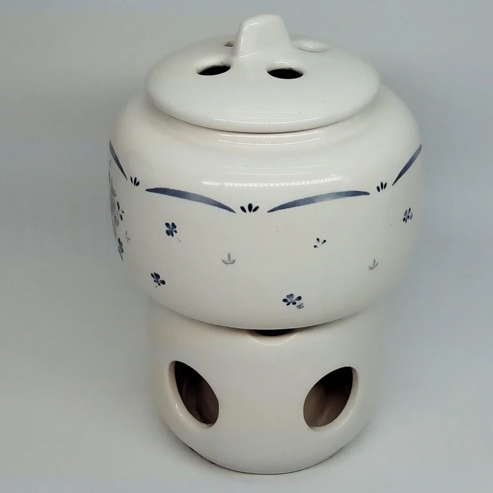 Vtg 1980s Potpourri Press Room Scenter/Fragrance Warmer Candle Simmer Pot